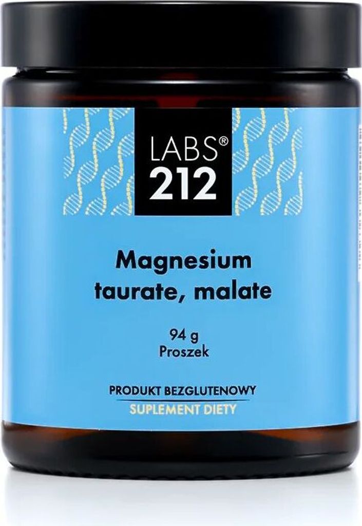 LABS212 Magnesiumtaurat, Malat 94 g Pulver Produktbild 
