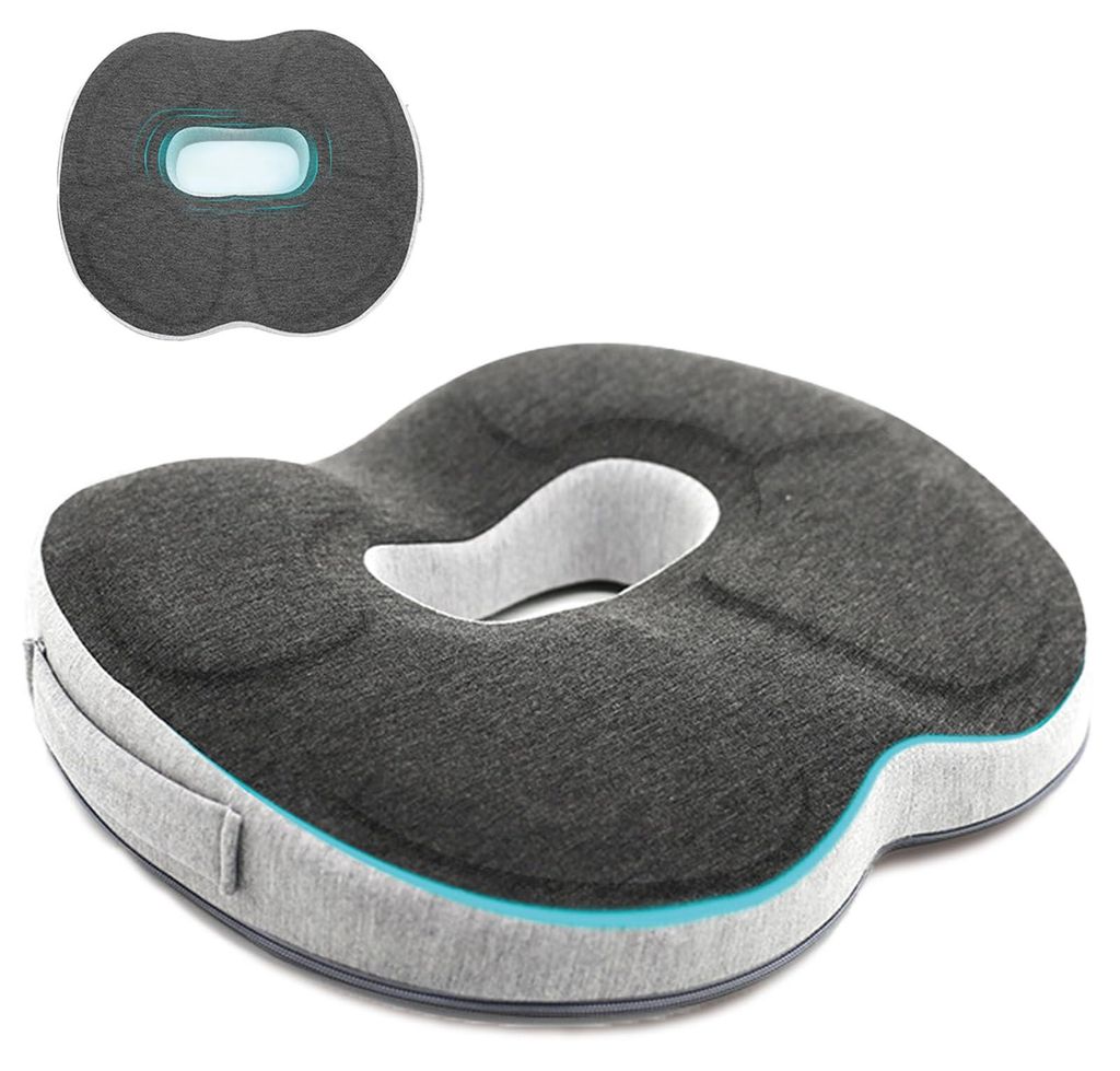 Druckstellenkissen – Orthopädisches Donut-Kissen, wirksam bei Hämorrhoiden, Prostatabeschwerden, Steißbeinschmerzen, Ischias und Rückenschmer...
