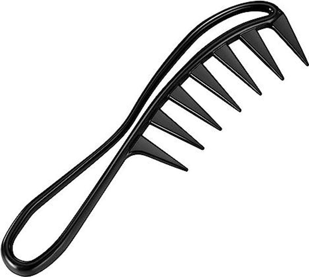 1 Stück Lockenkamm,Styling Kamm,Afrokamm,Kamm für Locken,Kammgrob,Lockenkamm Naturlocken,Breite Zahnkämme,für Verschiedenen Arten Von Haaren (S...
