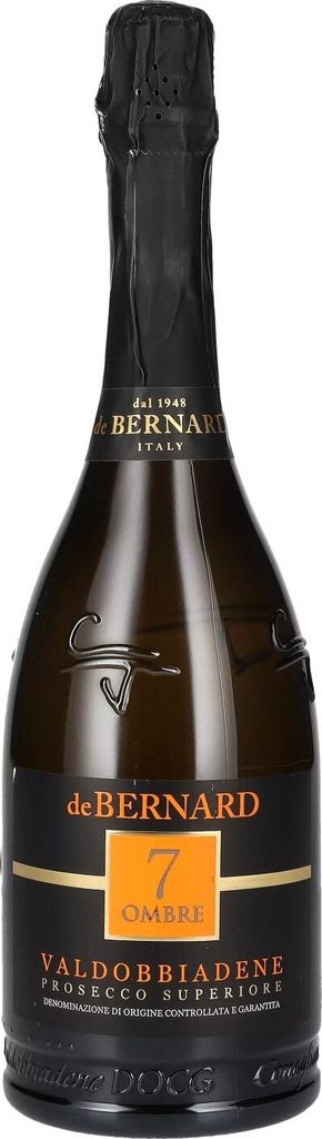 De Bernard Valdobbiadene 7 OMBRE Prosecco Superiore DOCG Extra Dry 11,5% Vol. 0,75l