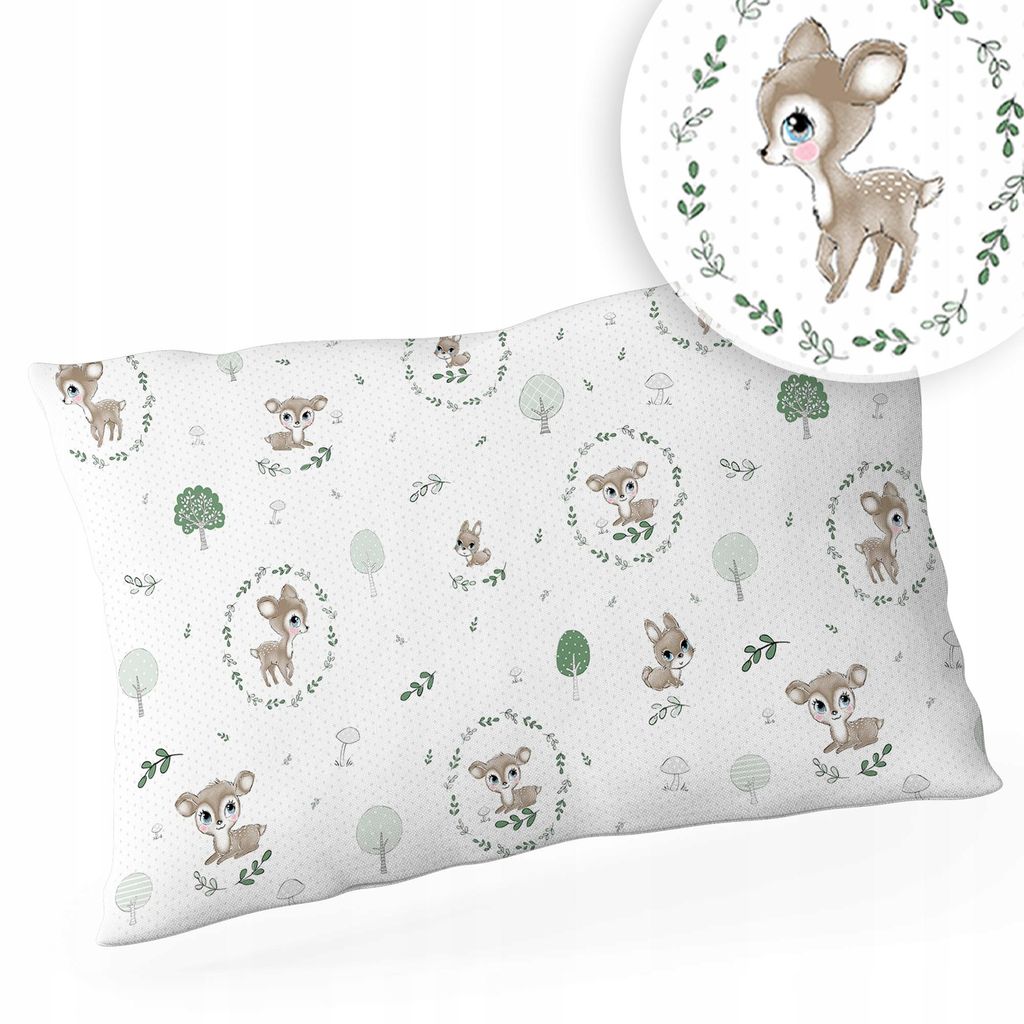 Kinder Kopfkissen 40x60 cm – Kleinkind Kissen – Antiallergisch – 100% Baumwolle