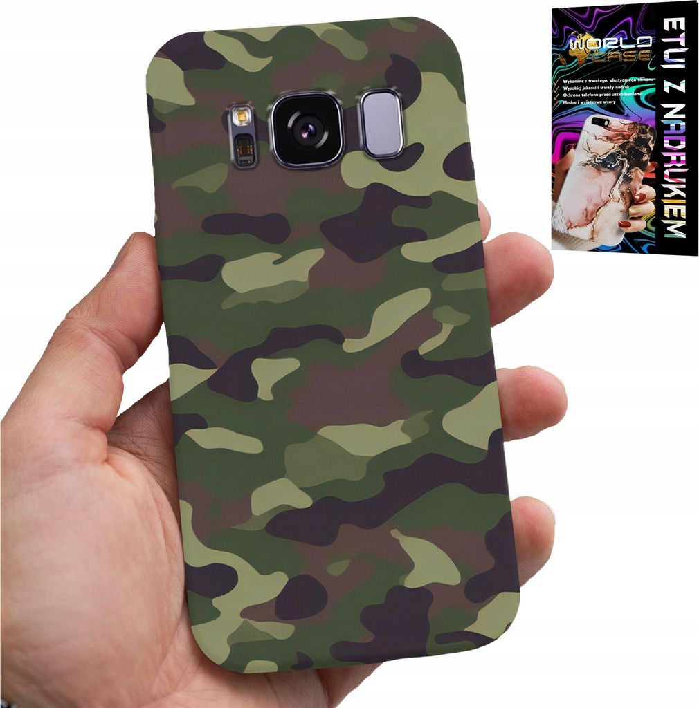 Etui Für Samsung Galaxy S8 - Moro, Militärische Farben Militaryfan Etui