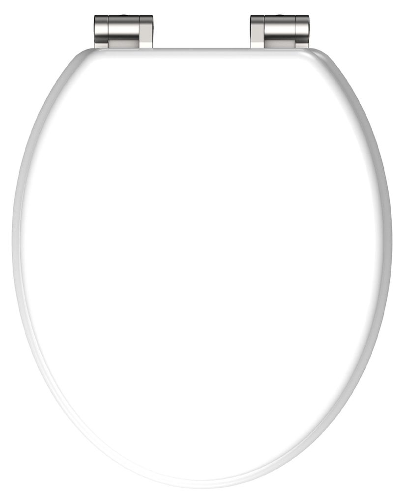 SCHÜTTE WC-Sitz WHITE Holzkern Produktbild 