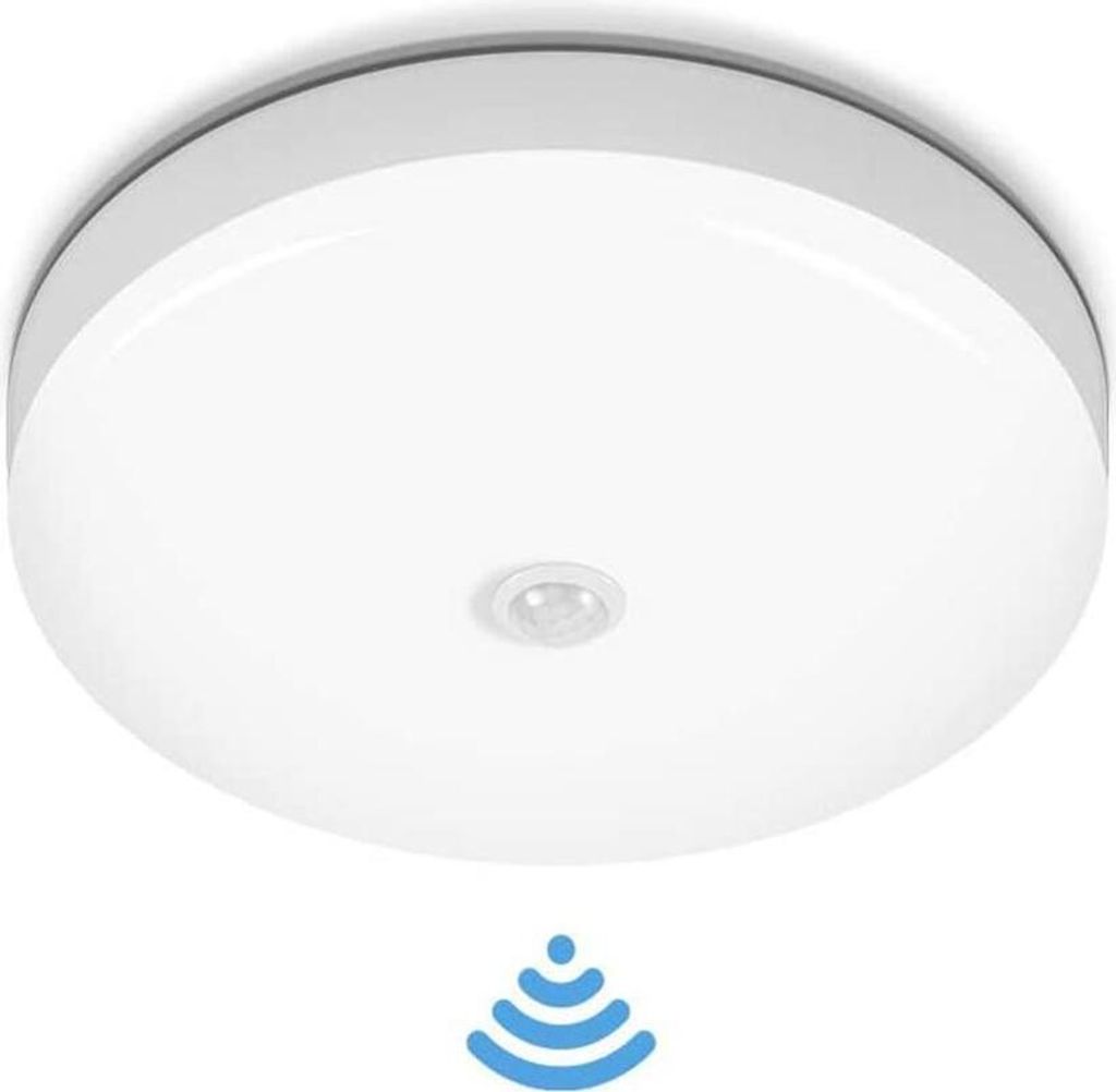 Einbau-Deckenleuchte 12W LED mit Bewegungsmelder für den Innenbereich, geeignet für Küche, Schlafzimmer, Badezimmer und Flur