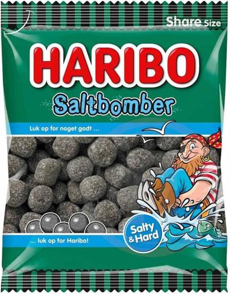 Haribo Saltbomber 325g Produktbild 