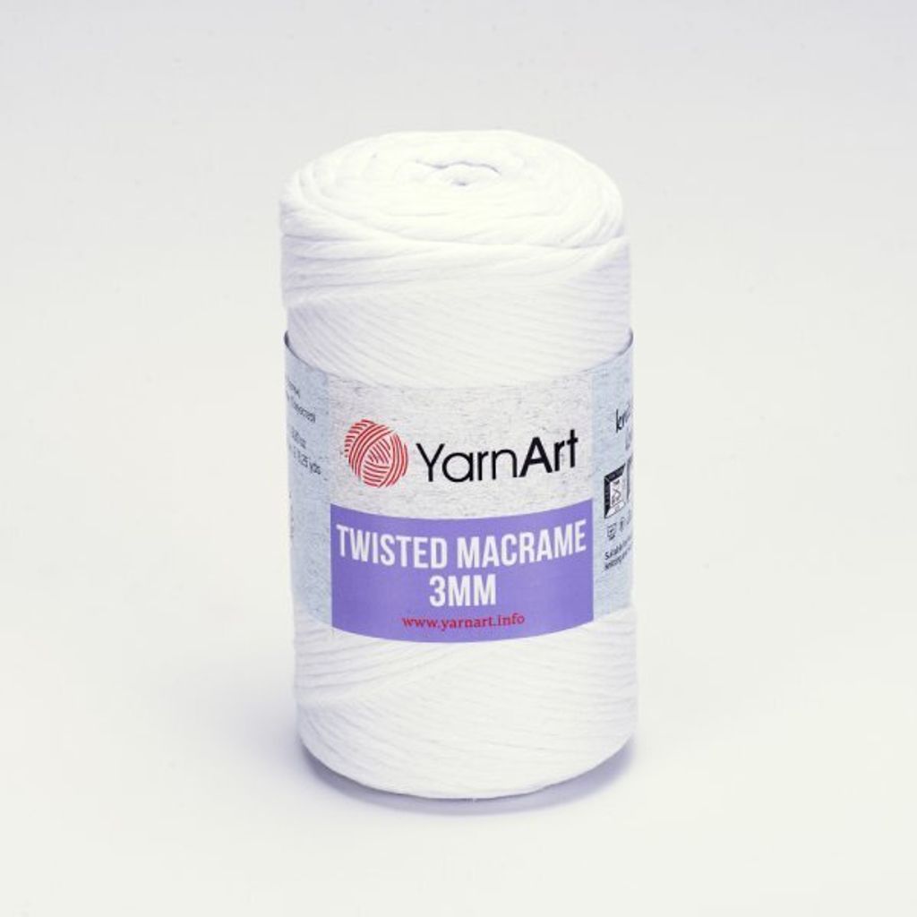 Gedrehtes Makramee-Garn, 3 mm, 250 g, 751