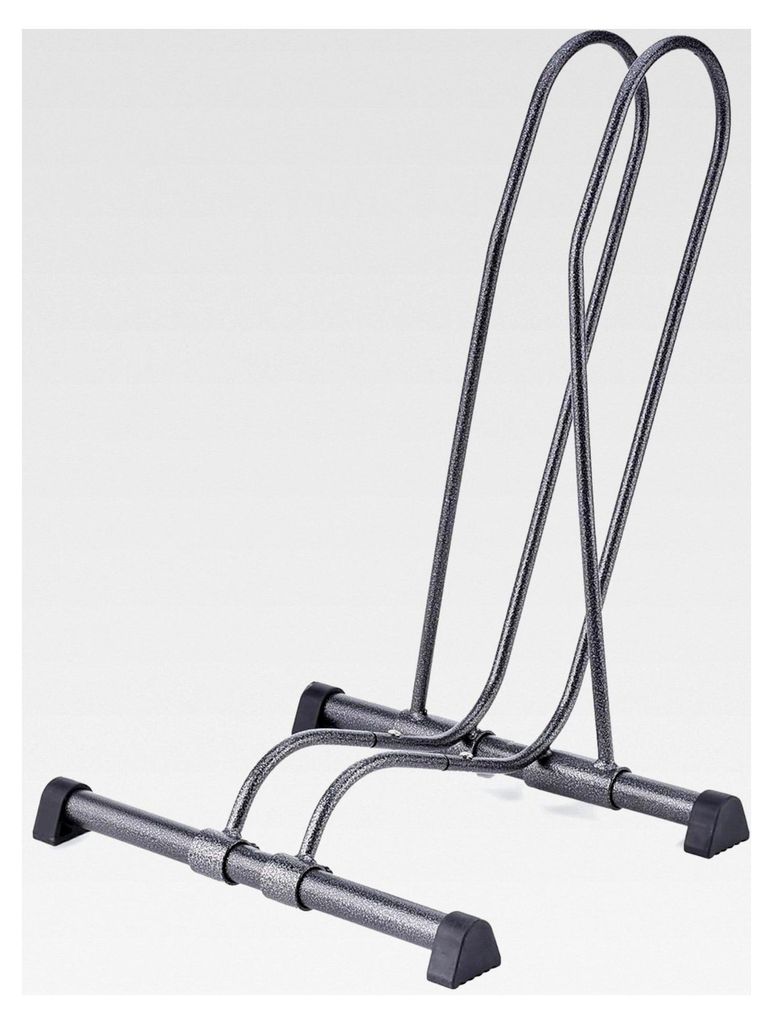 Stehender Fahrradständer – werkzeuglos verstellbarer Bodenständer für Mountainbikes, Fatbikes, Rennräder und freistehende Nutzung in Garagen