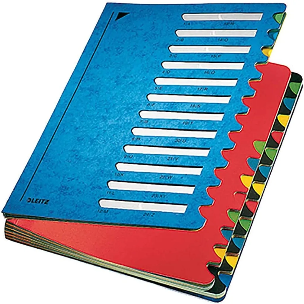 Organiseur de bureau 24 compartiments Leitz Color bleu pour tri A4