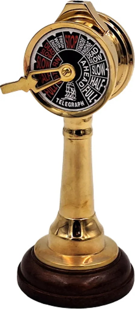 Telegraphe de Navire Ancien Strojní telegraf Madrid Magnificence 45cm