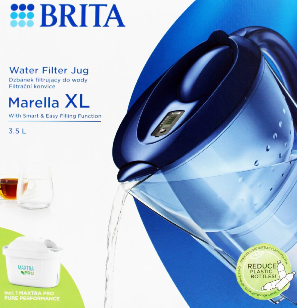 BRITA Marella Cool Maxtra Pro All-In-1 Filtreli Su Arıtma Sürahisi - Beyaz Fiyat BRITA Marella Cool Maxtra Pro All-In-1 Filtreli Su Arıtma Sürahisi - Beyaz Fiyat