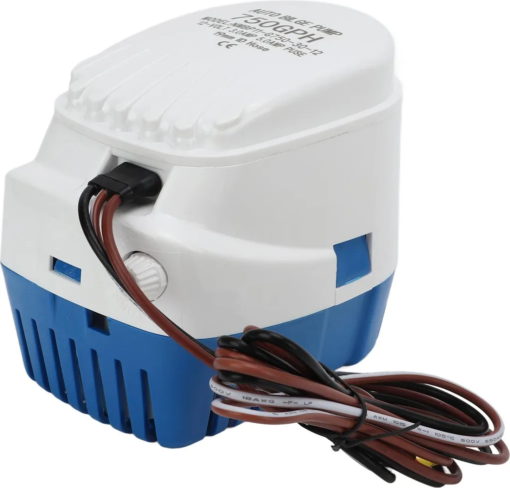Pompe à eau automatique 12V étanche haute efficacité 750 GPH Blige