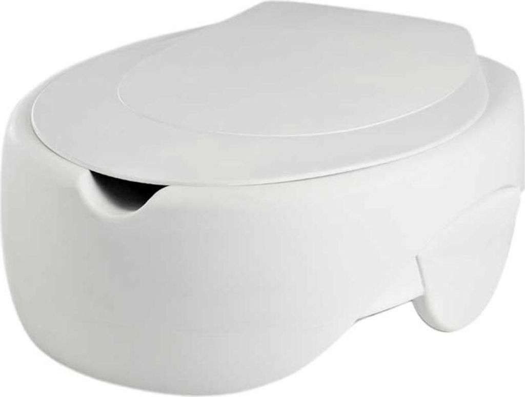 Behrend Toilettensitzerhöher, weich, 11 cm, bis 120kg, mit Deckel