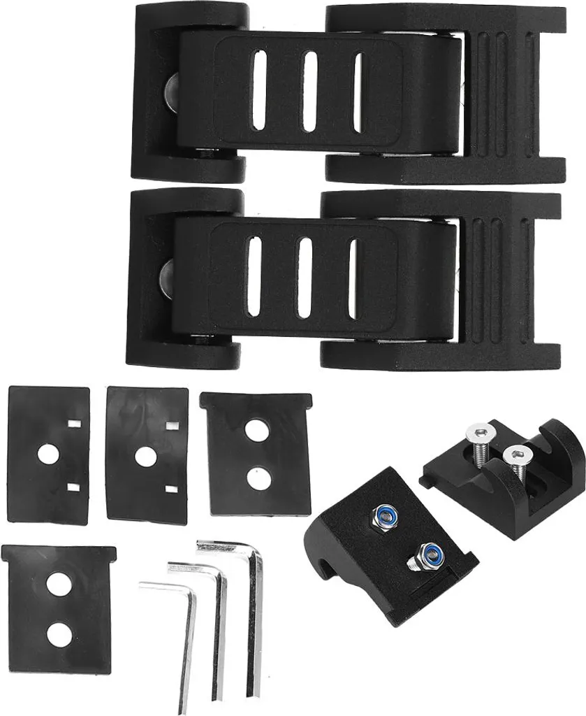 Kit verrouillage capot Jeep Wrangler JK pour conduite sur autoroute 2x