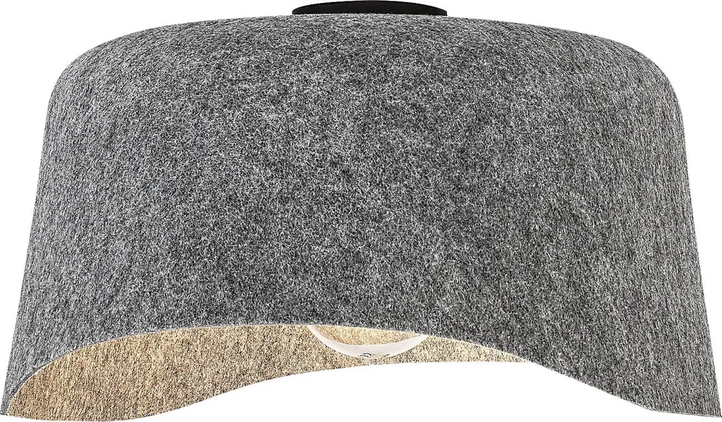 Éclairage de plafond anti-reflet Farelia Rabalux 71189 noir et feutre