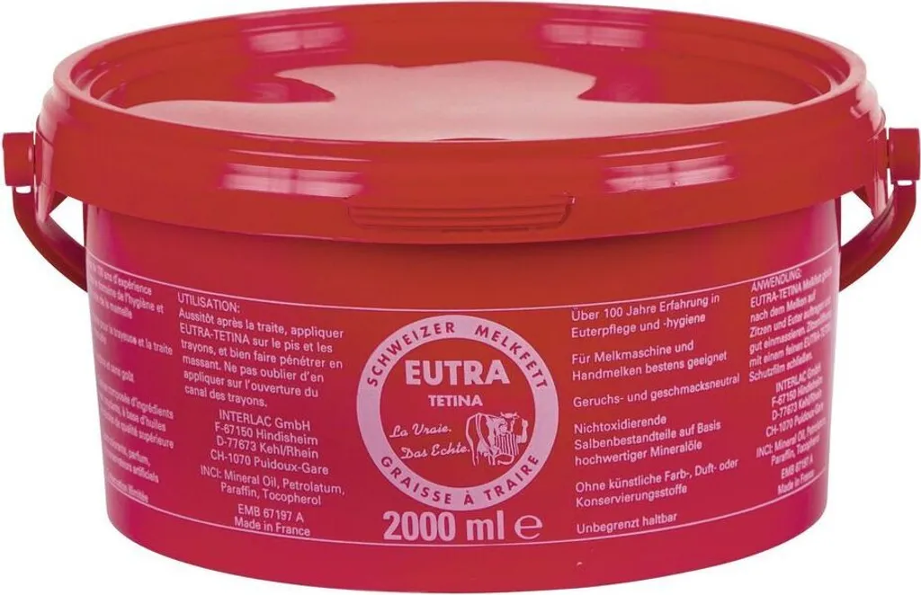 Graisse à Traire Kerbl Eutra 250ml - Solution Contre Peau Sèche et Lésions