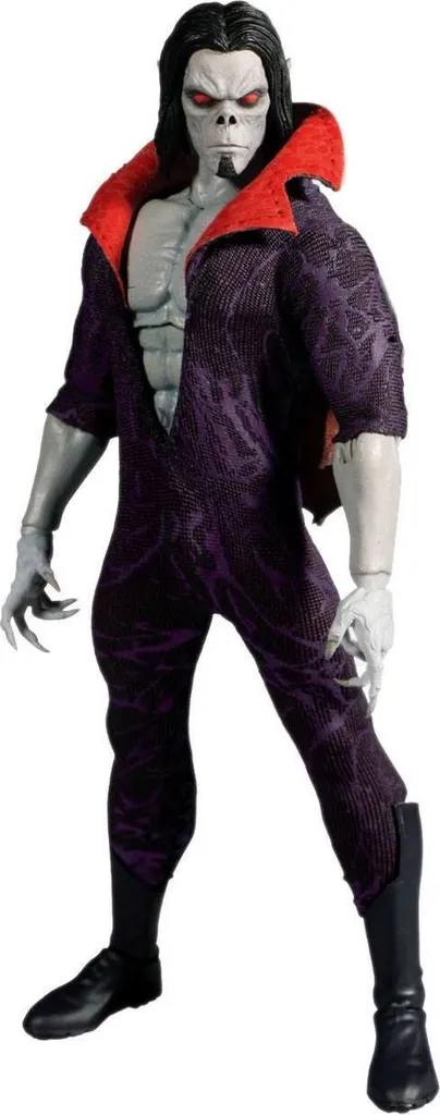 Figurine Morbius lumineuse 17 cm Marvel Universe avec costume en tissu