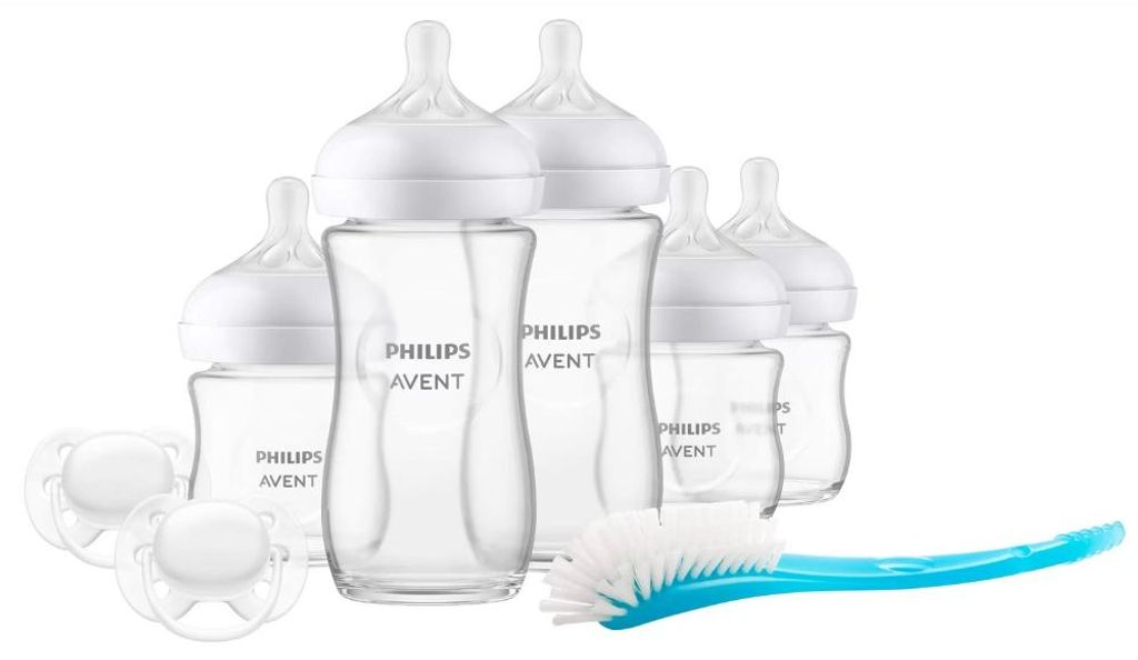 Avent Starterset Natural 3.0 Fles Glas (5 stuks) Productafbeelding 