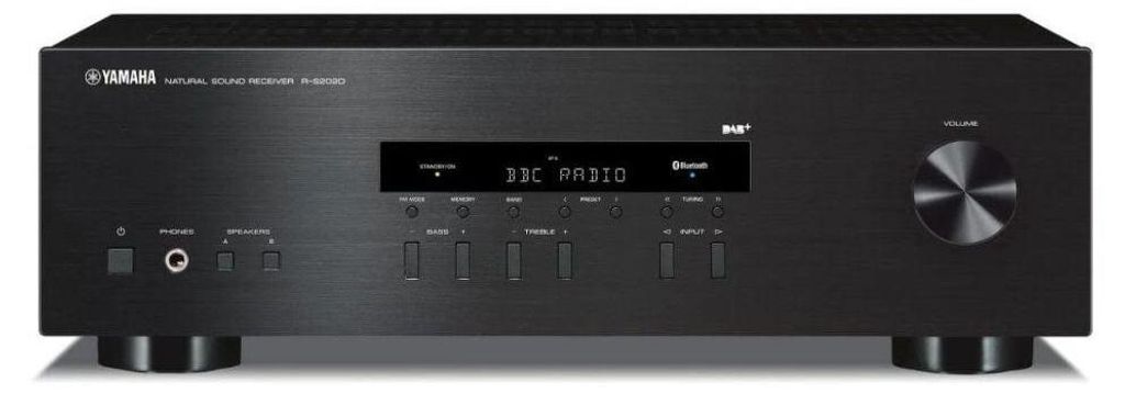 Yamaha R-S202D AV-Receiver Stereo Schwarz Produktbild 
