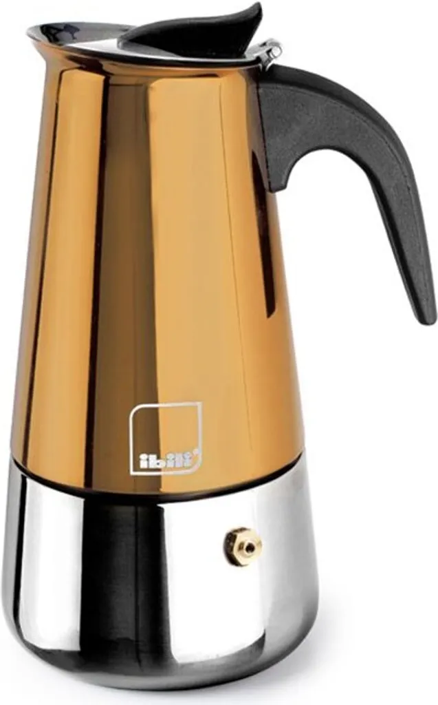 Moka Golden Ibili Moca Cupra 4 Tazze | L'Accessorio Cucina del Momento