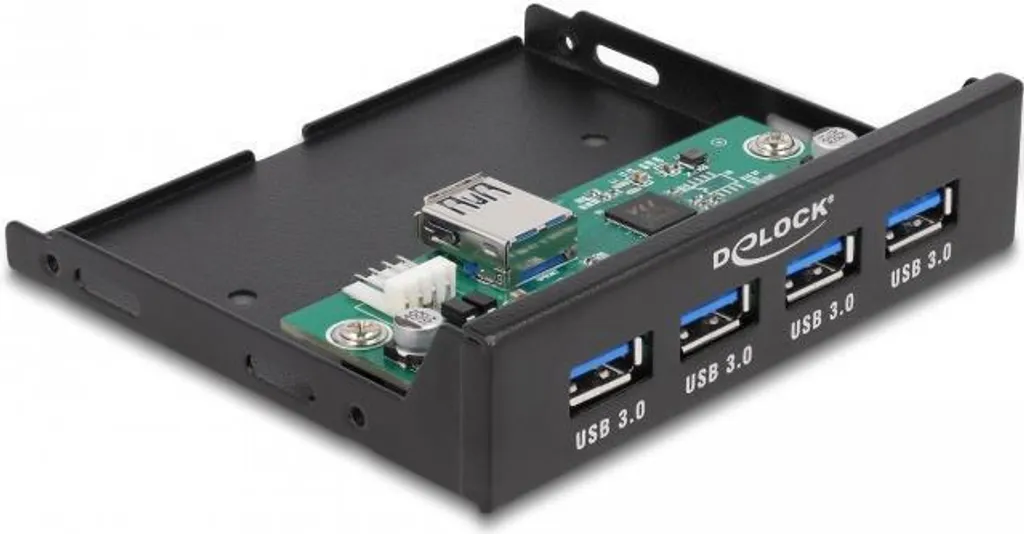 Hub USB 3.2 Gen 1 Delock 3.5 Interne avec 4 Ports Type-A Haute Vitesse