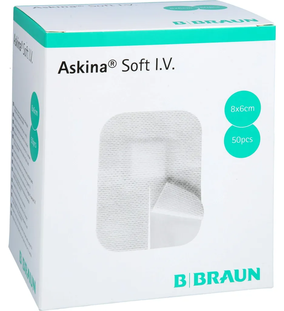 Évitez les Irritations avec Askina Soft i.V. 8x6cm Pansement de Fixation - 4