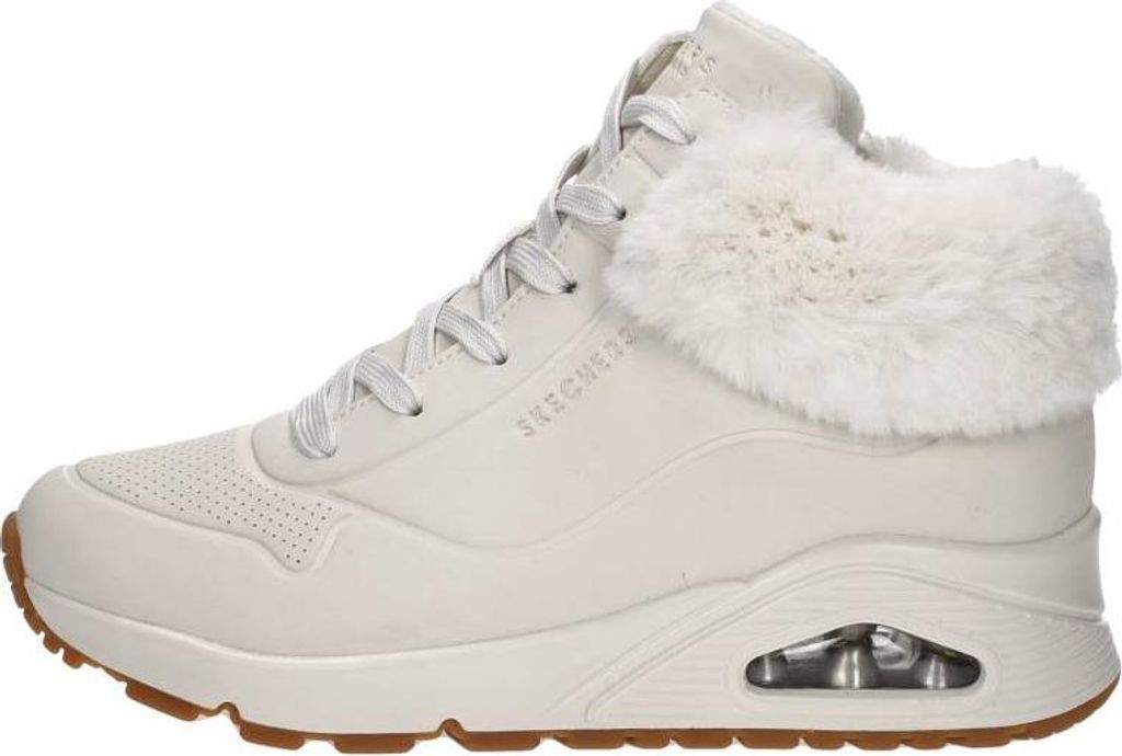 Skechers Uno  Sneakers Hoog - Beige - Maat 36 Produktbild 