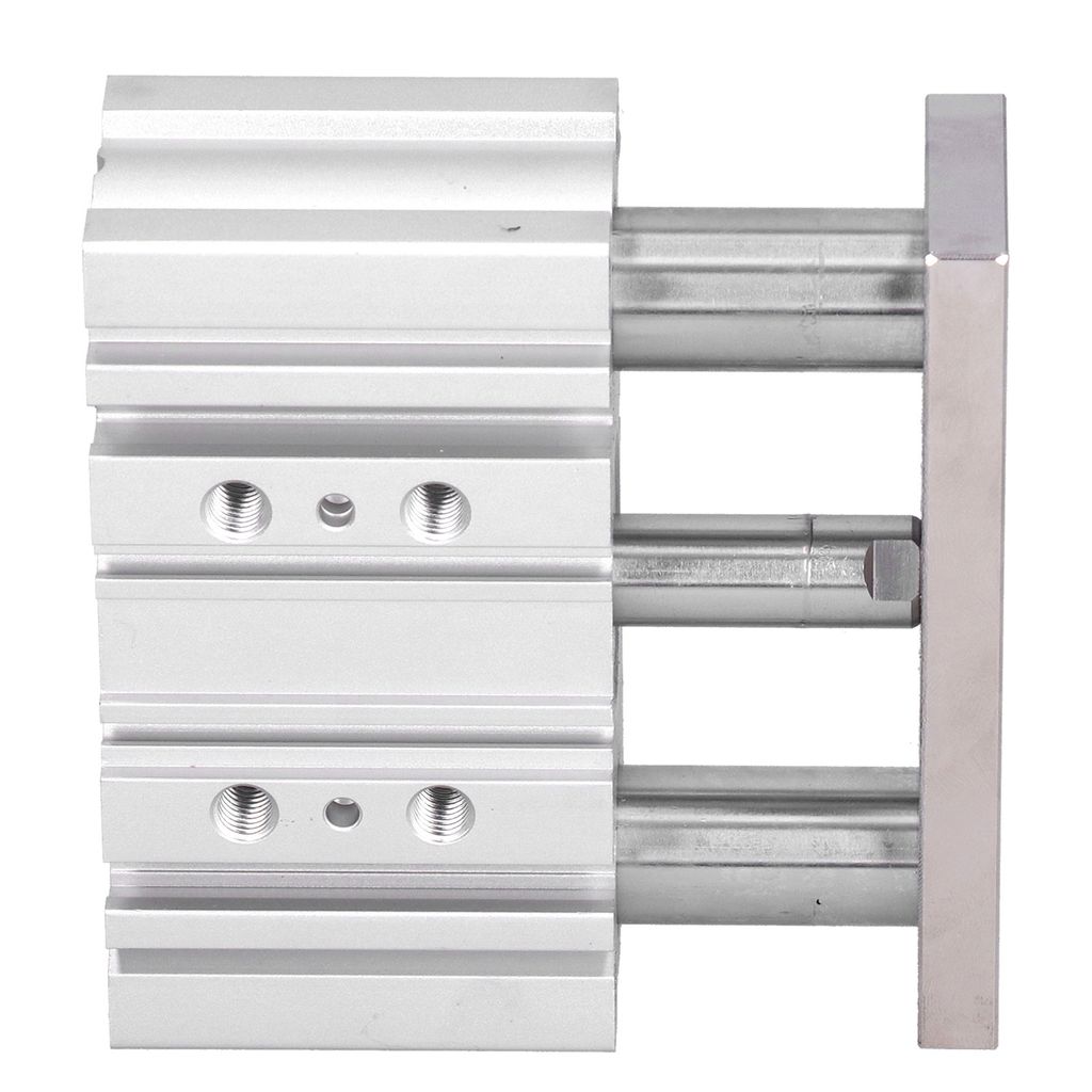 Pneumatischer Luftzylinder,Luftzylinder,Luftzylinder aus Aluminiumlegierung,Luftzylinder mit 3 Stangen,Luftzylinder mit Führungsstange,Ausrüstung