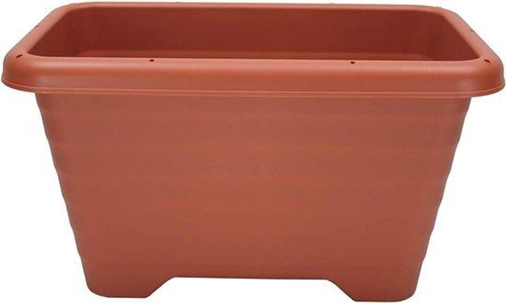 Blumentopf zum Aufhängen mit Wasserablaufsystem für die Gartenarbeit - Air Planter 450 braun by Iris Ohyama