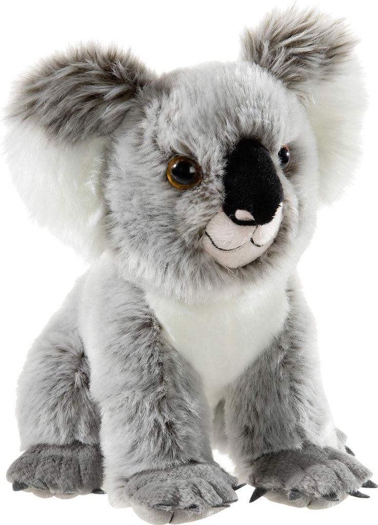 Peluche Koala ours 28cm assis, animaux en voie de Image du produit 