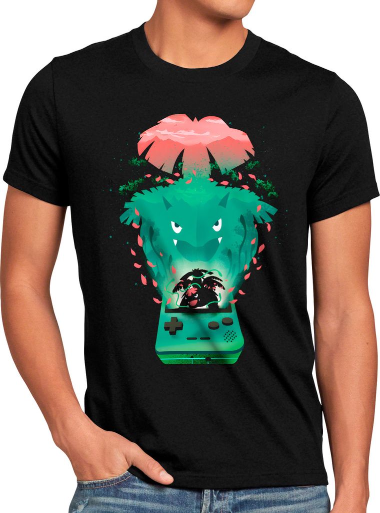 BaumwolleCloud Smaragd Edition Herren T-Shirt monster game online