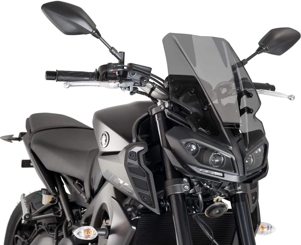 Saut-de-vent Touring PUIG 9377F pour MT-09 Yamaha Finition Teintée