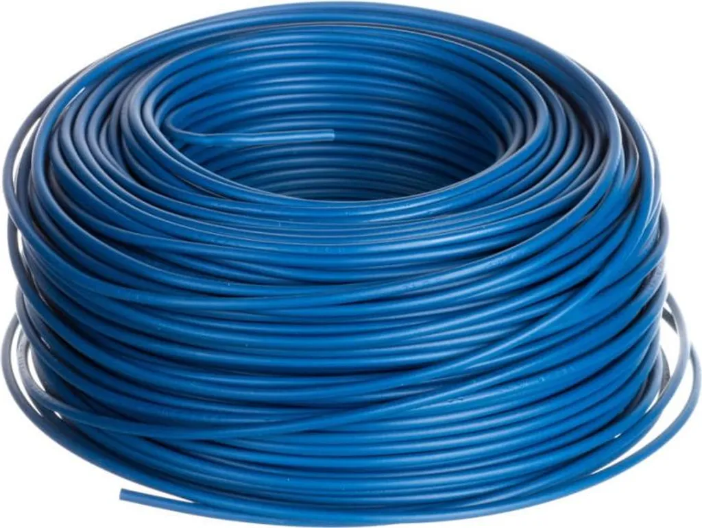 Câble H07V-K 2,5 bleu foncé pour branchement tableau électrique 100m