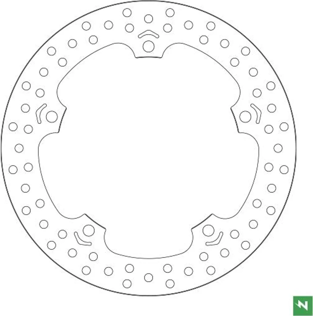 Disque de frein DF5364A rigide de 276mm pour sécurité au freinage