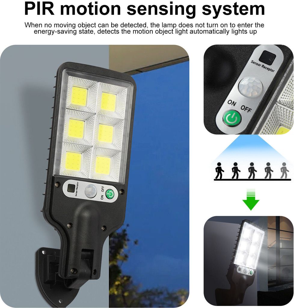 3 X Garten Solarlampen für Außen LED Solarenergie Produktbild 3