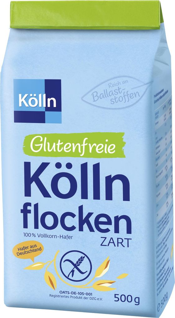 Kölln glutenfreie Köllnflocken zart 10x500g Sparpaket Produktbild 