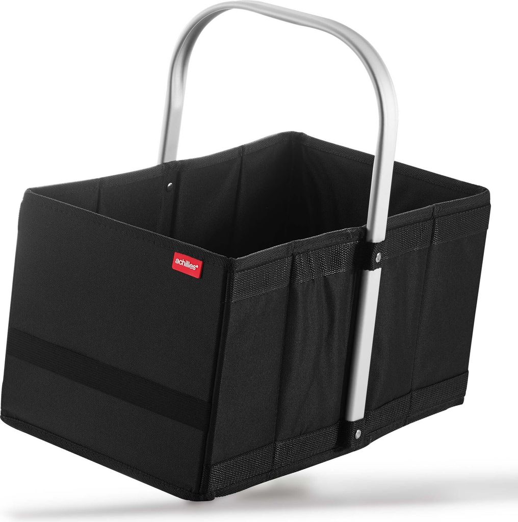 Handle-Box Einkaufs-Korb mit Aluminium Griff Faltbarer Produktbild 2