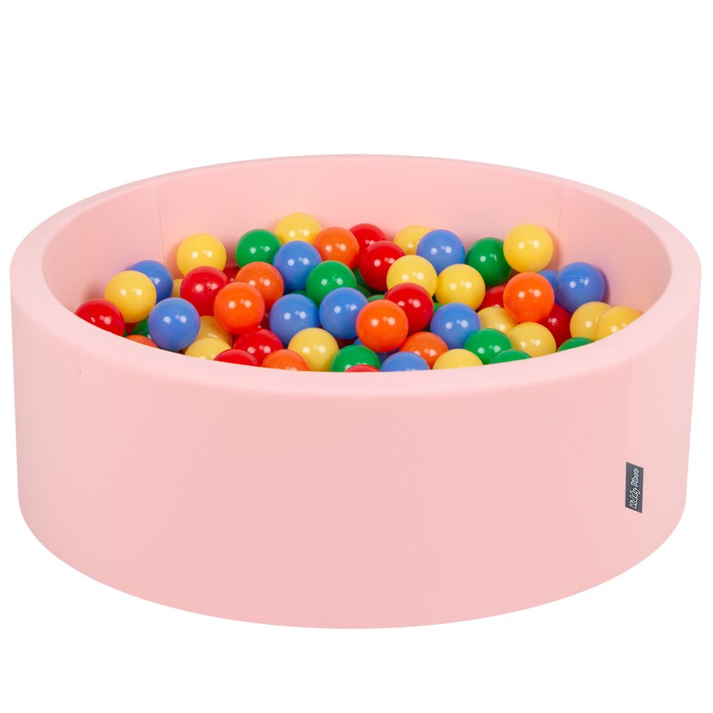 KiddyMoon 90x30cm/300 loptičiek ∅ 7cm Okrúhly Detské penové Obrázok produktu 
