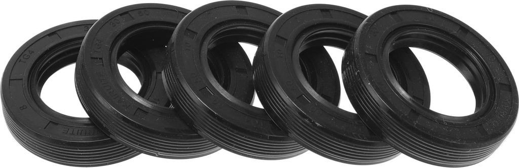 Universelle Öldichtung TG4 Lippenring Rotationswellendichtung 30x50x10mm Hochdruck-NBR-Gummi Schwarz 5 Stück
