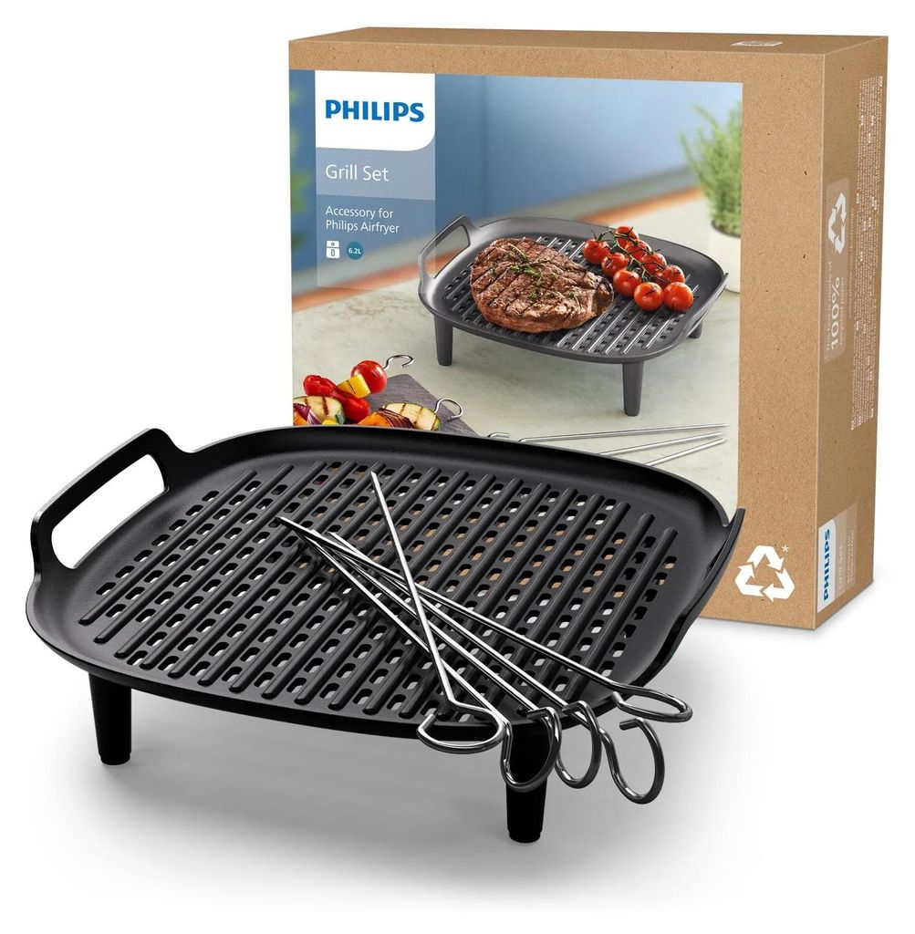 Philips Set de gril pour Airfryer (HD9946/00) Image du produit 