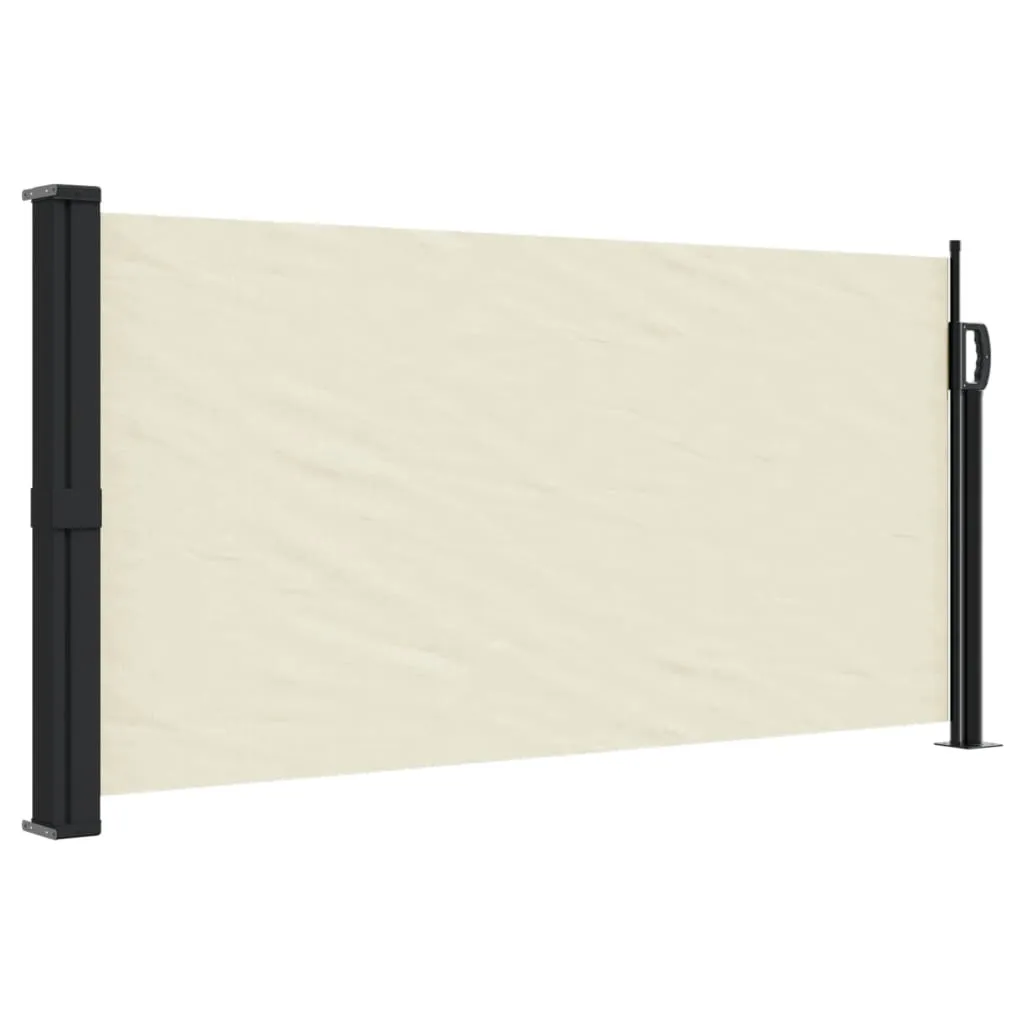 Separatore Laterale vidaXL 100x500 cm Crema | Tenda Avvolgibile