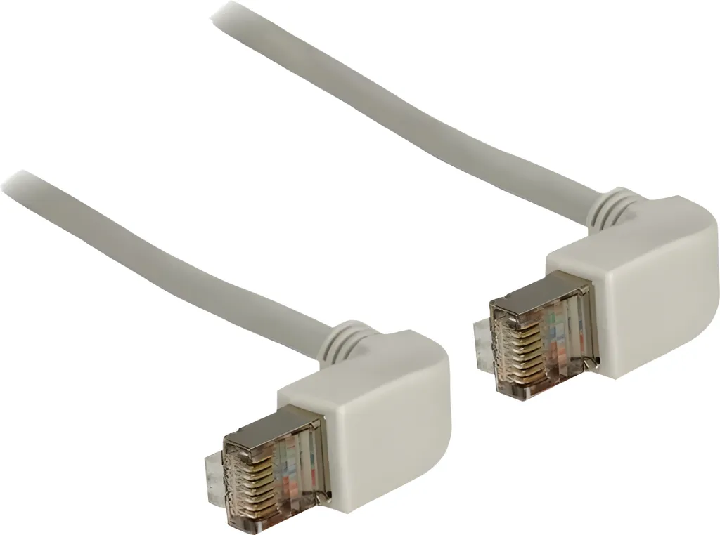Cavo LAN Grigio Angolato 0.5m Delock 83510: Ordine in Casa