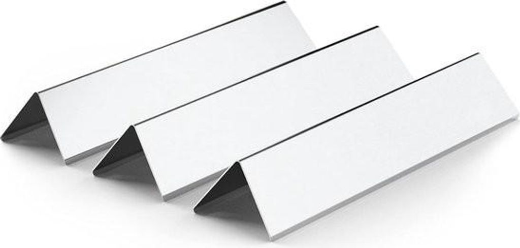 Aromaschiene aus Edelstahl für Weber Spirits 200 Serie E-210 E-220 S-210 S-220 (2013-2016) BBQ Gasgrills 7635 - Ersatzteile Flammenverteiler - Aro...