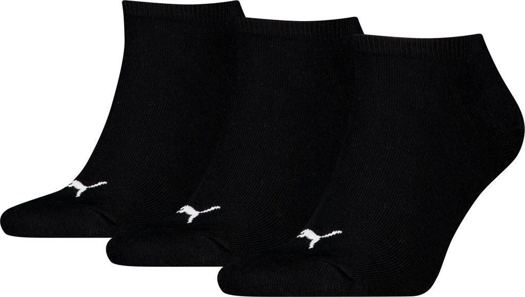 Puma Lot De 3 Paires De Chaussettes Courtes - Noir  | Image du produit 