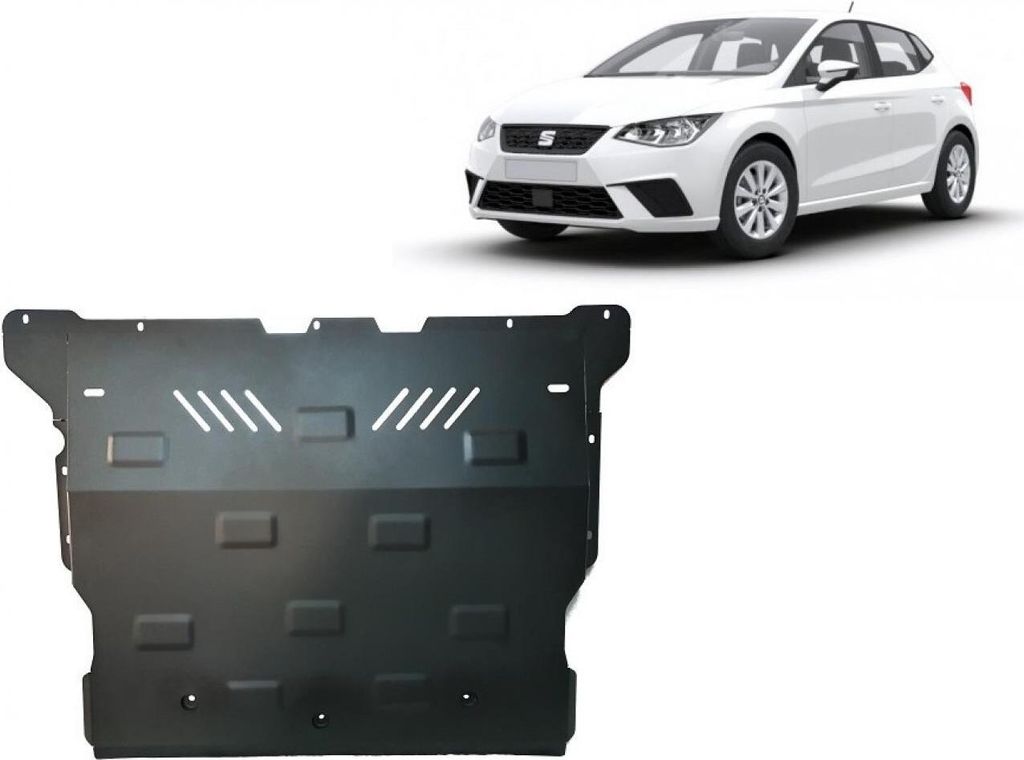 Stahl Unterfahrschutz für Motor Seat Ibiza