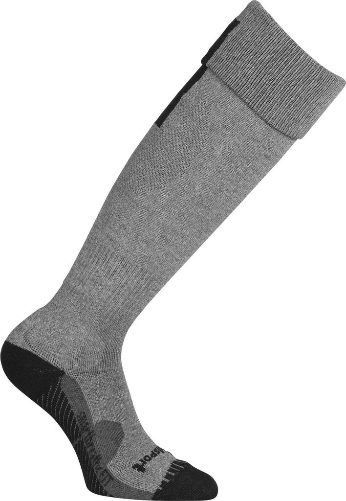 Uhlsport TEAM PERFORMANCE SOCKS 29-32 dark grau melange/schwarz