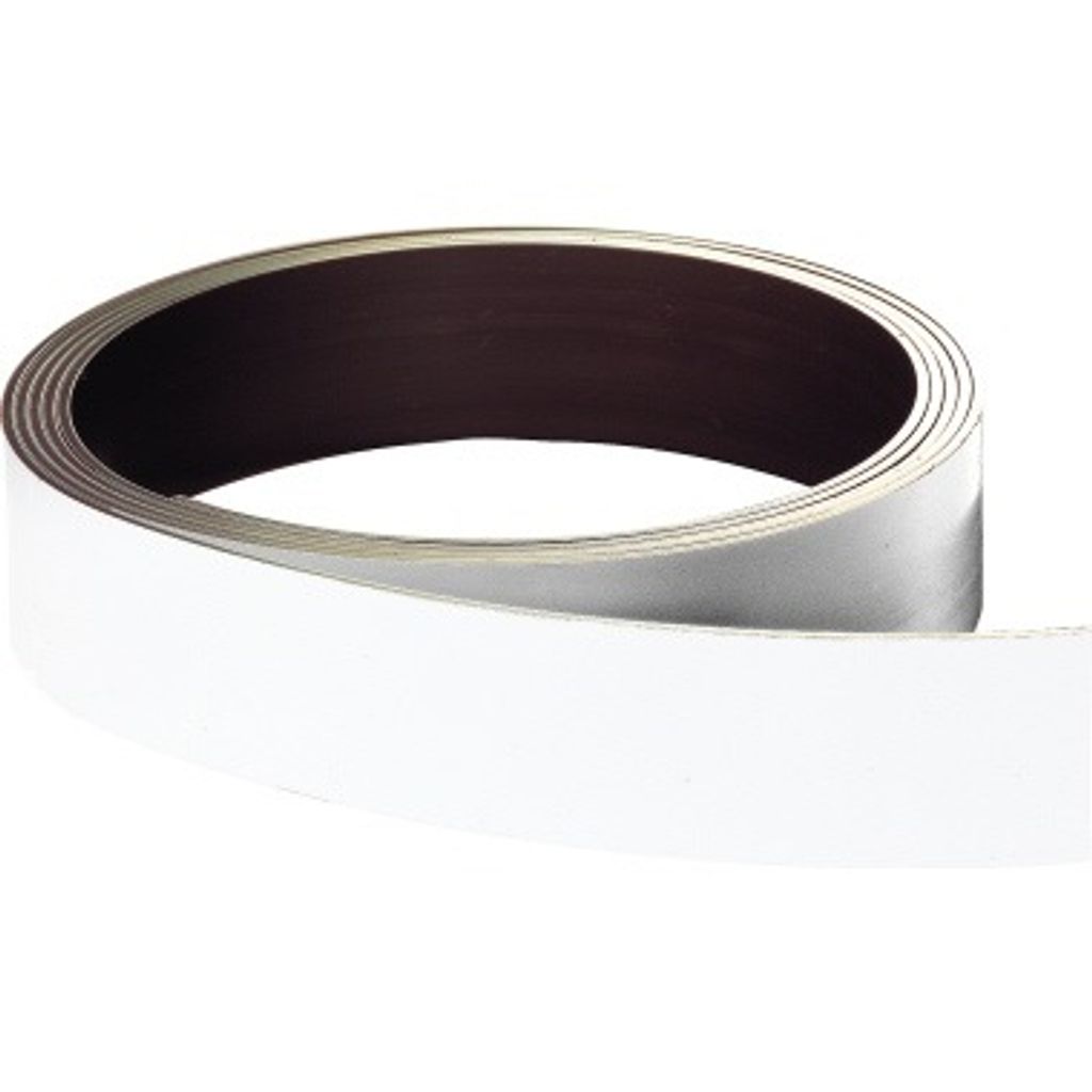 FRANKEN Magnetband Maße: 20 mm x 10 m (B x L) Farbe: weiß