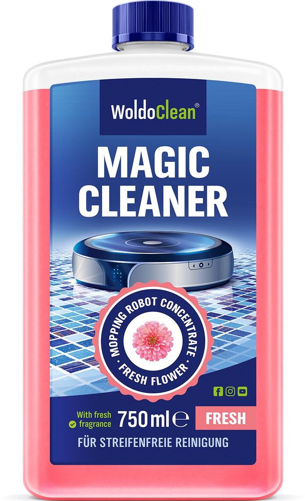 WoldoClean Wischroboter Reinigungsmittel Konzentrat 750 ml Produktbild 