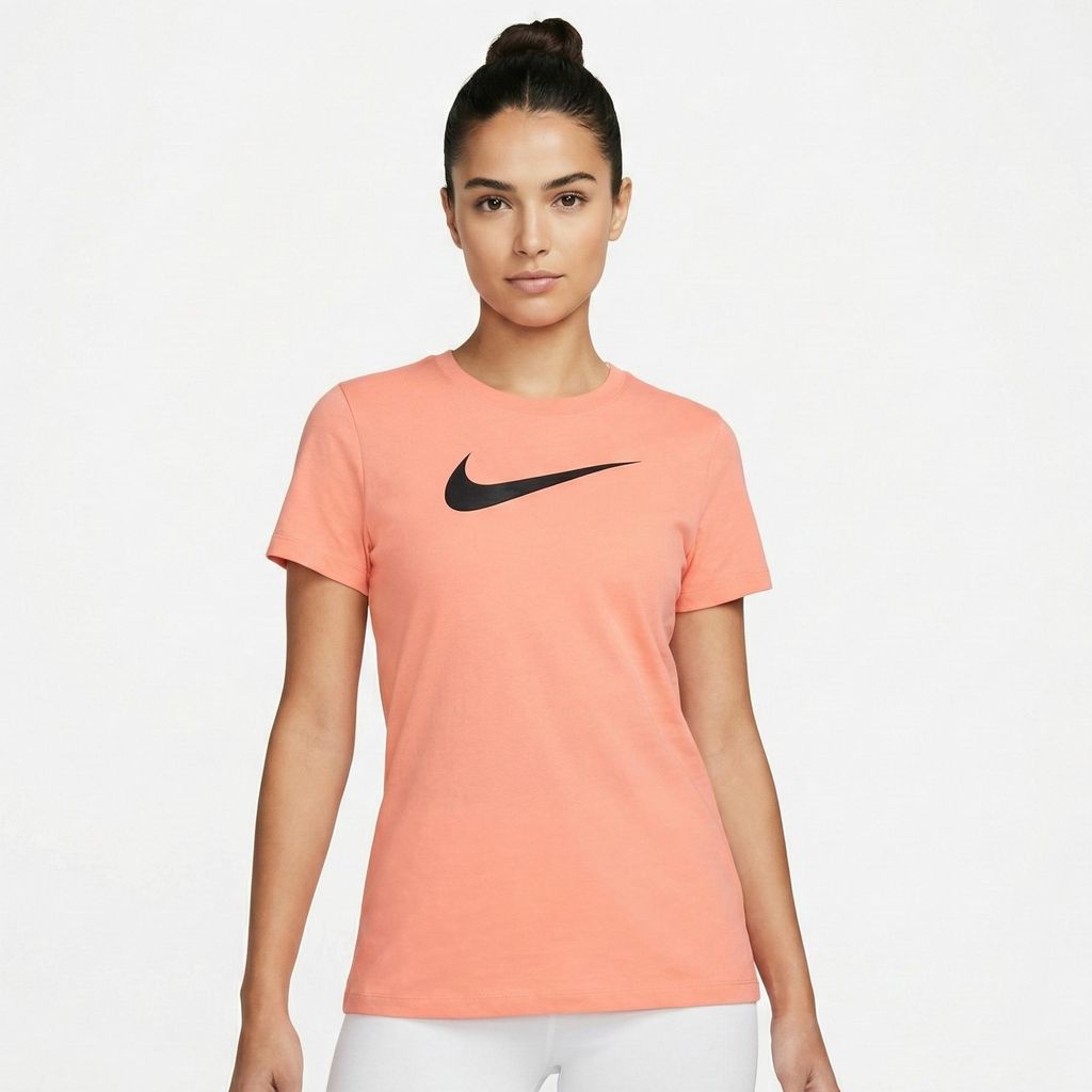 T-Shirt NIKE Dry Tee DFC Crew Orange Orange XS