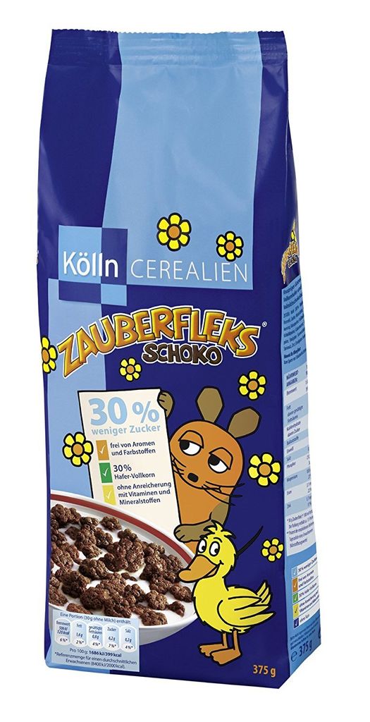 Kölln Cereals Zauberfleks čokoláda so zníženým obsahom Obrázok produktu 