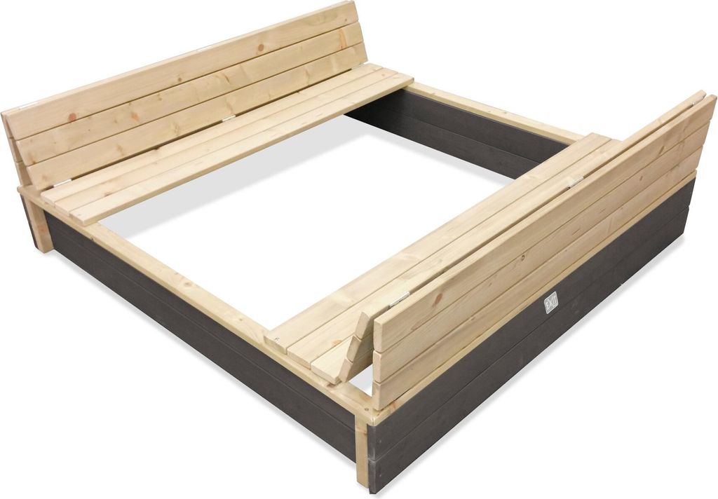EXIT Aksent en Bois Bac à Sable 136x132cm – Bac à Sable Image du produit 